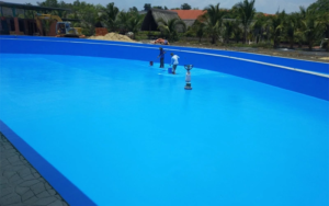 Chống thấm hồ bơi khu resort cao cấp